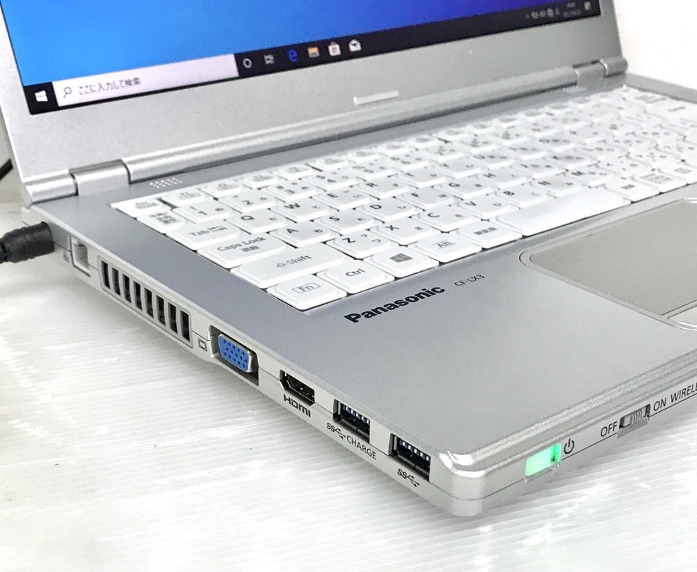 軽量 1600x900解像度 Panasonic Let's note CF-LX3JDKCS Core i5-4310U 2.0GHz ...
