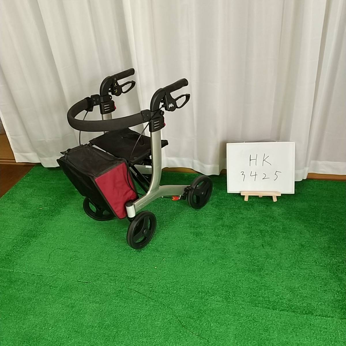 リトルターン アロン化成 ハイタイプ 歩行器 中古 歩行車 安寿 - A 