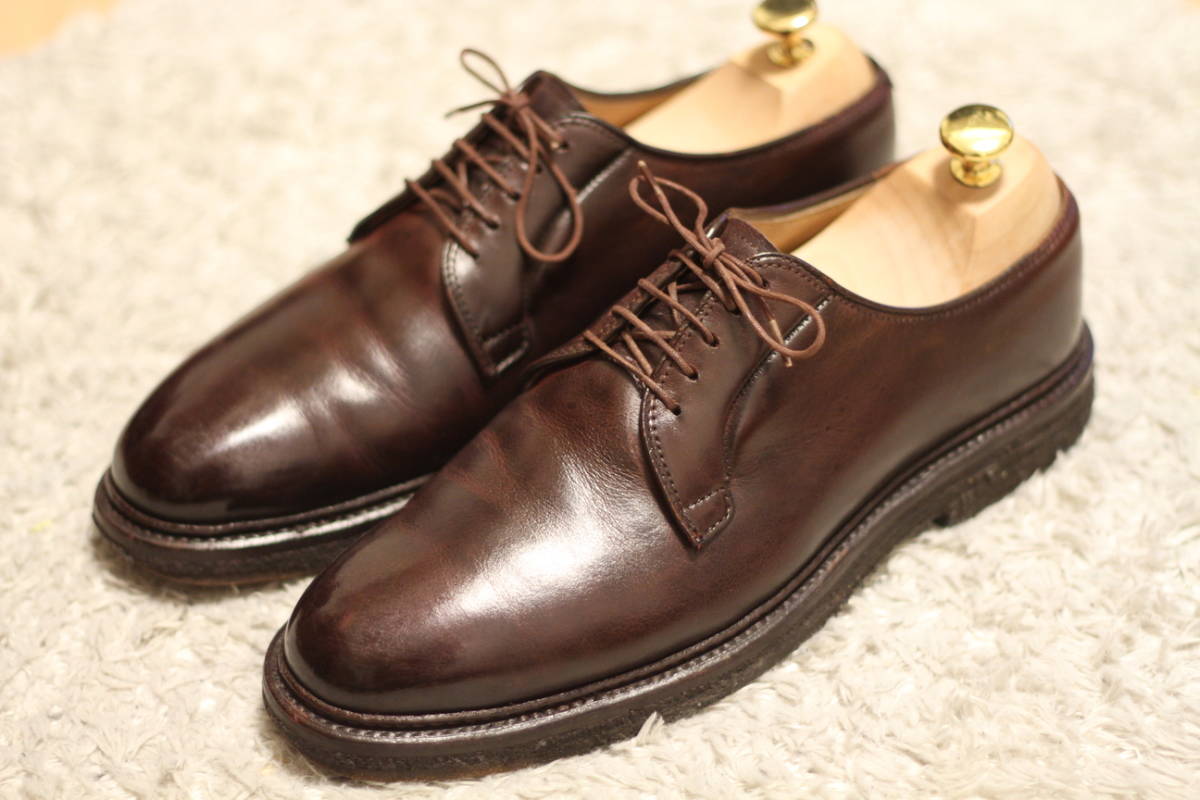 Barneys NY別注】Alden 9468 プレーントゥ 8D(カーフ バリーラスト 