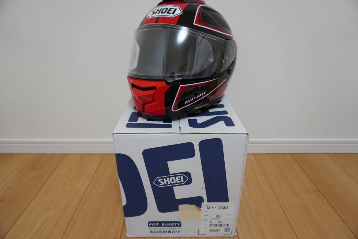 SHOEI ショウエイ GT-Air レッド×ブラック L 59 GT-Air II 【公式通販】