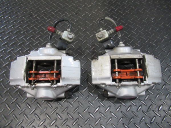 17474　M35　ステージア　前期から取外し　リアキャリパー　メーカー不明