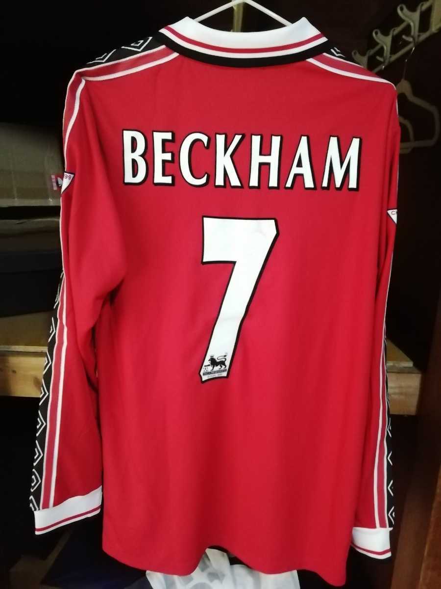 1999 マンチェスター・ユナイテッドFC ヘッカム ユニフォーム Final