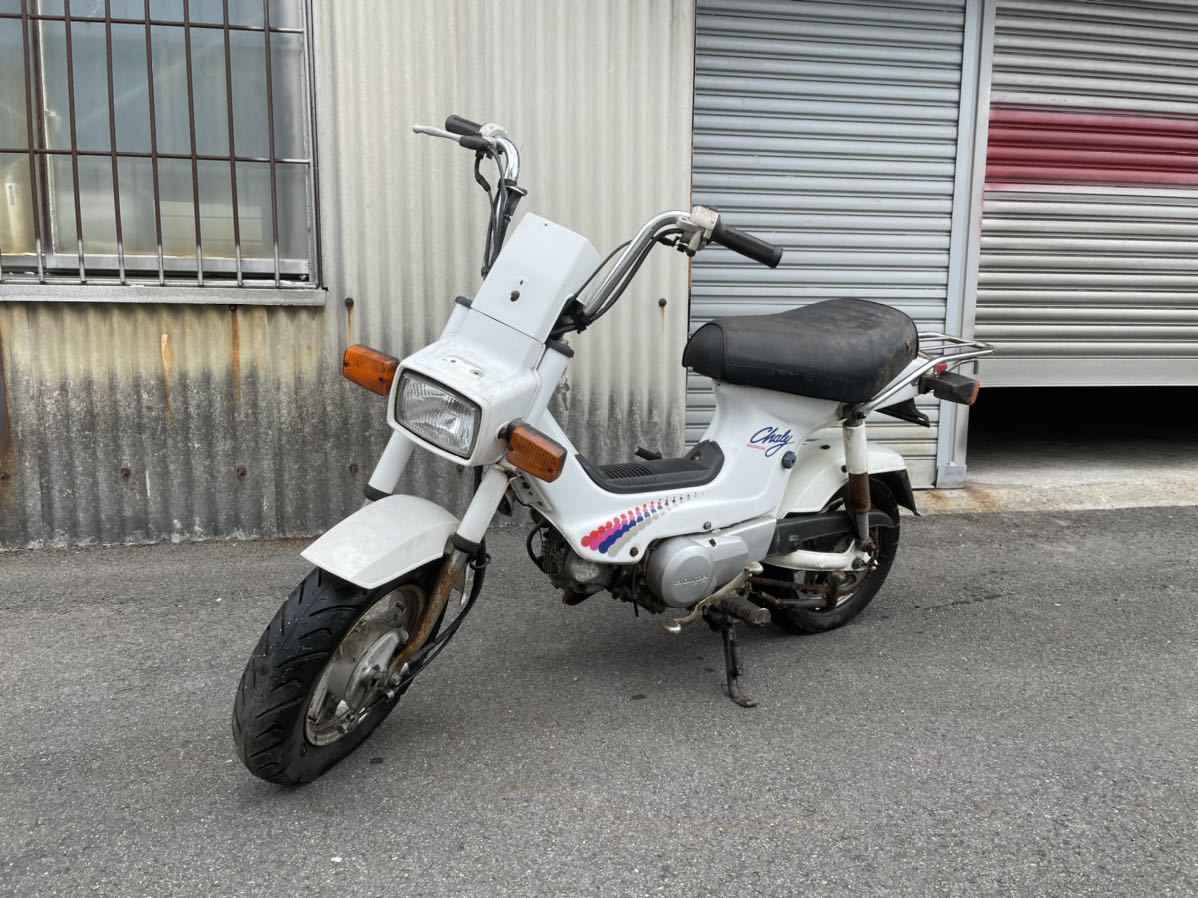 ホンダ CF50 シャリー 奇跡の走行距離714キロ！レストアベースに 1円スタート！！1円でも完全売り切り！！角シャリー