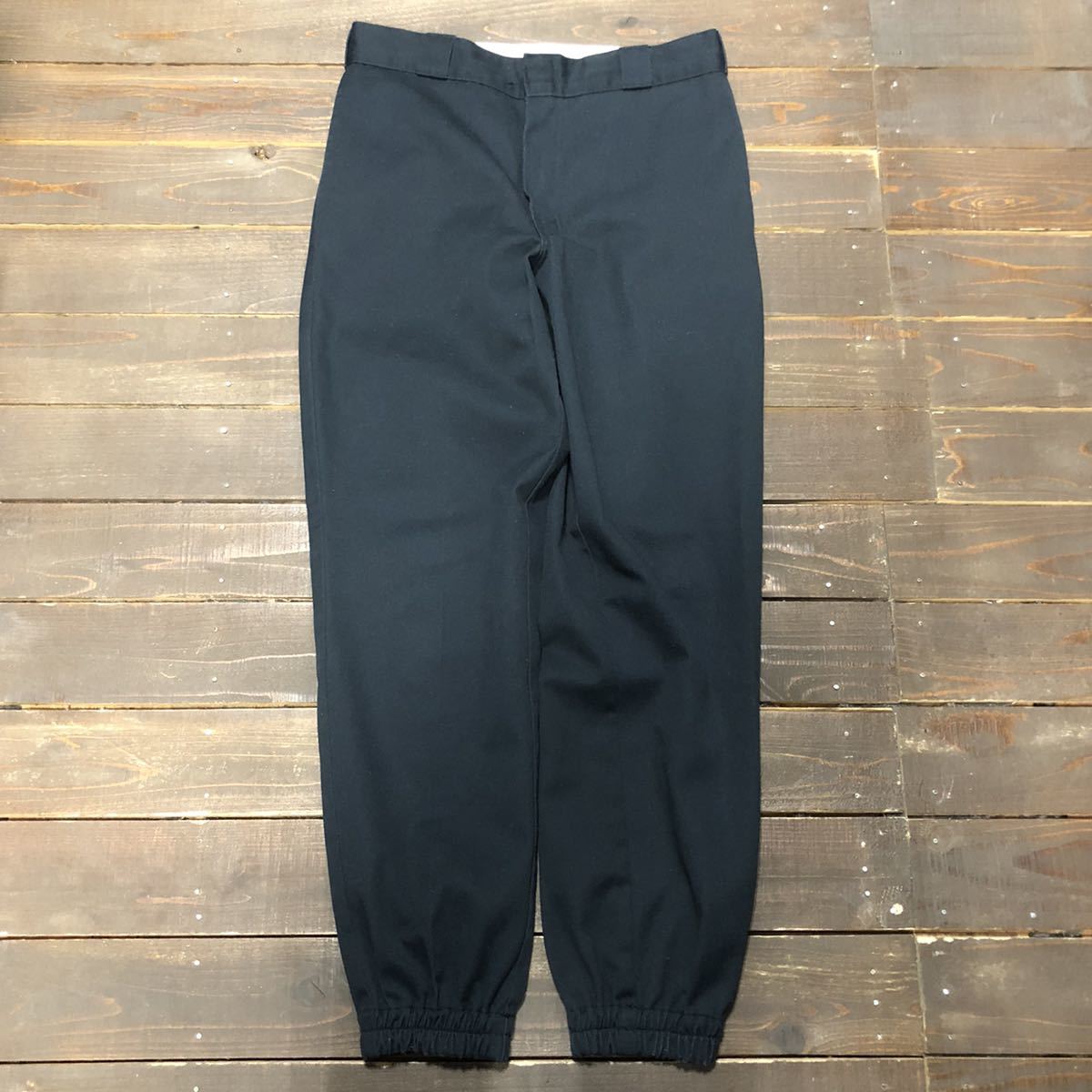BEDWIN&THE HEARTBREAKERS Dickies 874 ベドウィン ディッキーズ ジョガーパンツ メンズ サイズ2 ウエスト約80㎝ 使用感あり ブラック BEDWIN Dickies HEARTBREAKERS up Teams THUNDERS\