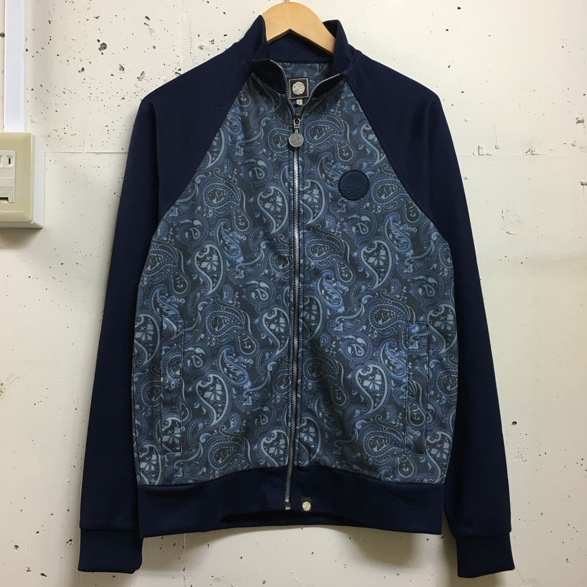 PRETTY GREEN Oasis リアムギャラガー ペイズリー 総柄 ジャージ 