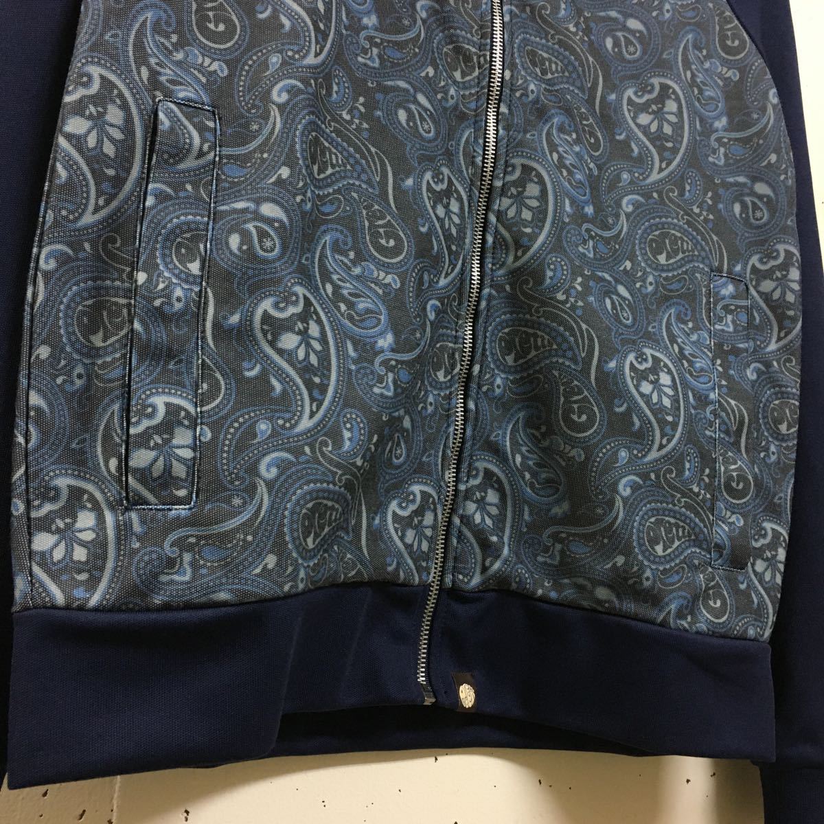PRETTY GREEN Oasis リアムギャラガー ペイズリー 総柄 ジャージ 