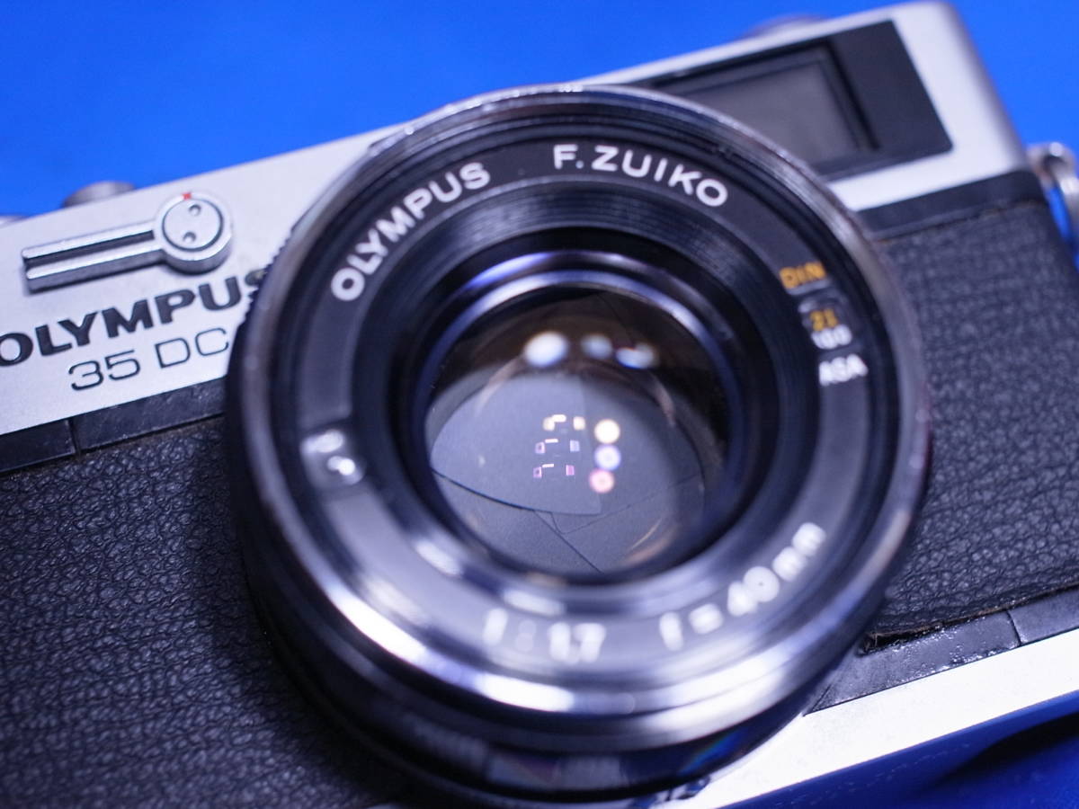 35DC OLYMPUS | Olympus 0 DC フィルムカメラ Cameras Macha Leather
