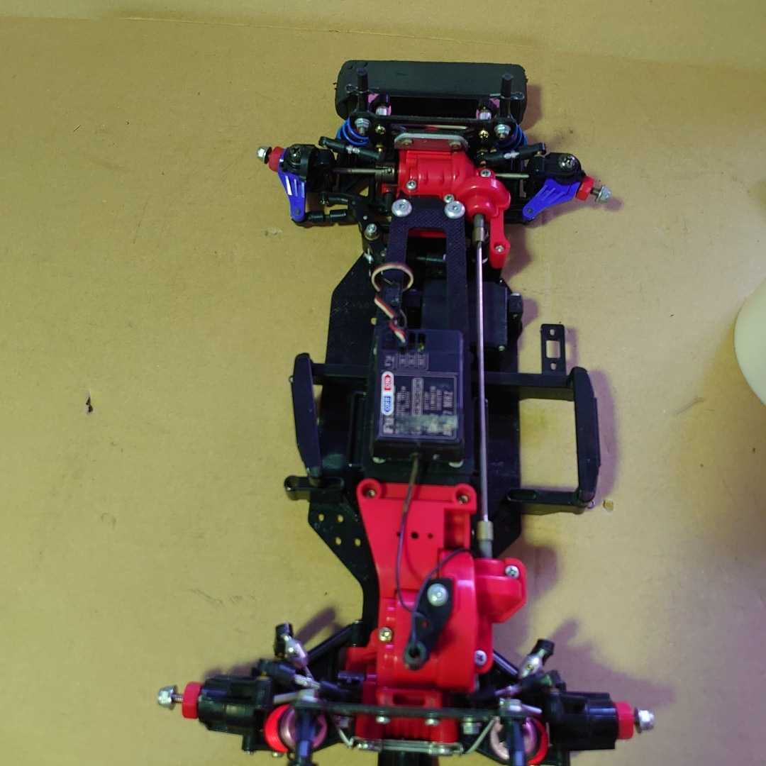 タミヤ TB-05 PRO？ ジャンク TRFダンパー カーボンパーツ多数 タミヤ