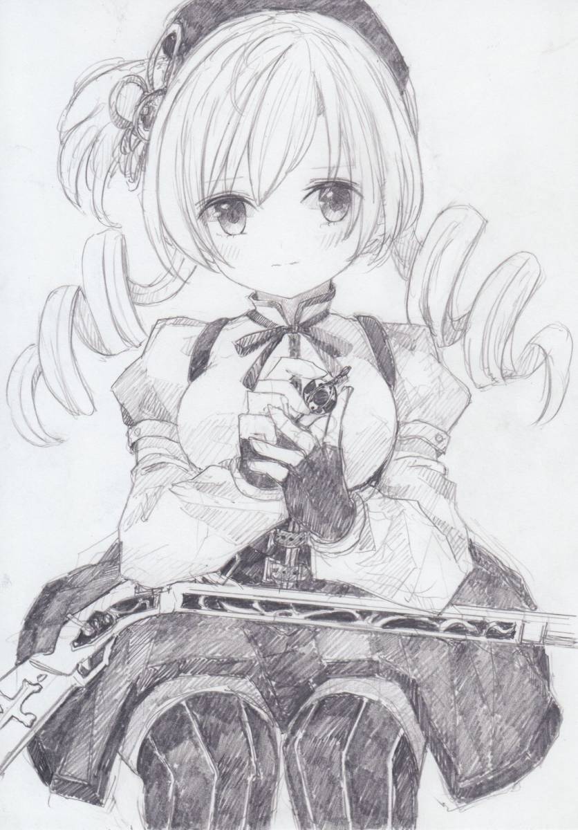 Yahoo!オークション - ☆A5同人手描きイラスト6枚組☆「シャーペン画