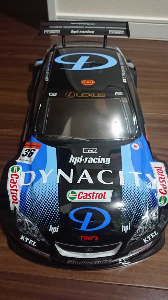 HPI レクサス IS-F RACING コンセプト 1/10 ボディセット 幅200mm IS F