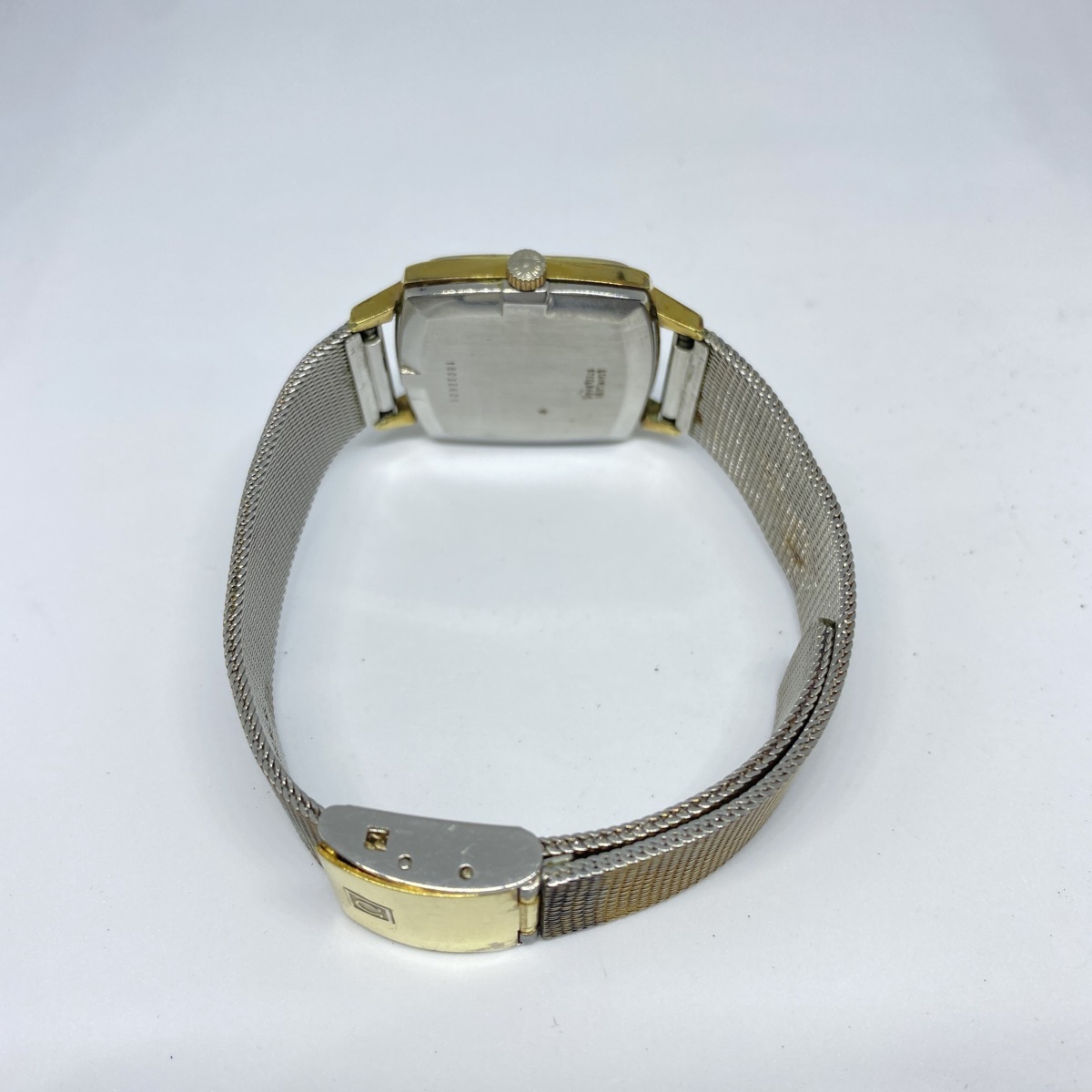 LONGINES⁄ロンジン スクエア レディース腕時計 クォーツ ゴールド文字