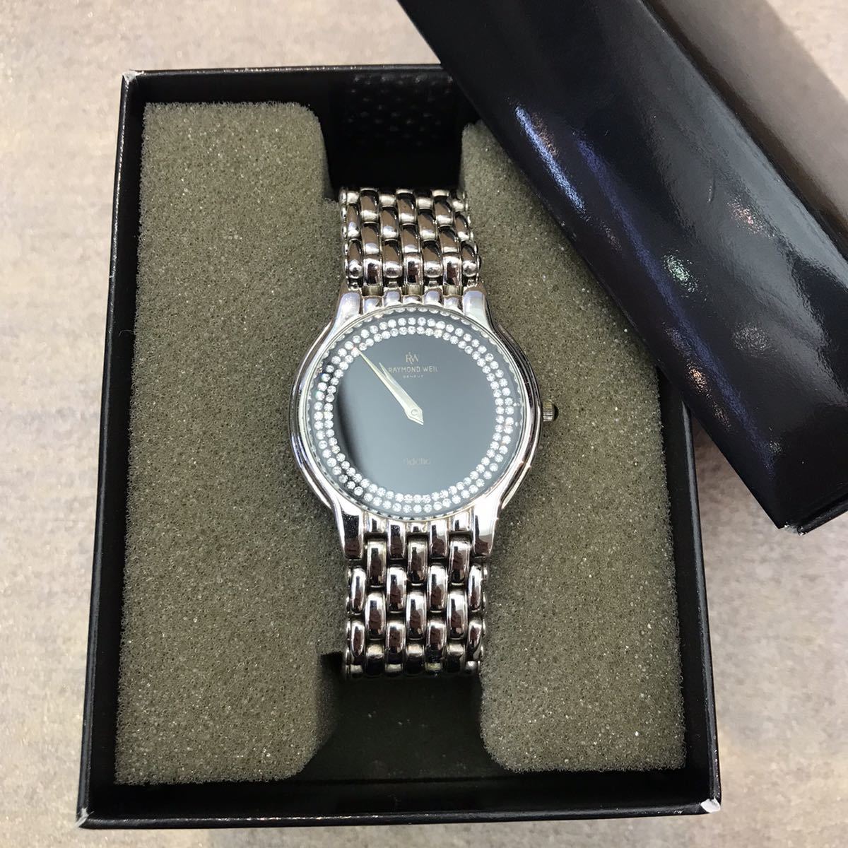 【RAYMOND WEIL】レイモンドウィル 腕時計 GENEVE ステンレス RW フィデリオ fidelio クォーツ レディース シルバー 2針 4383/DB0