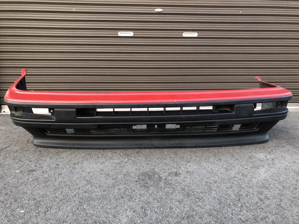公式新製品 AE86 トレノ レビン フロントバンパー 純正バンパー 後期