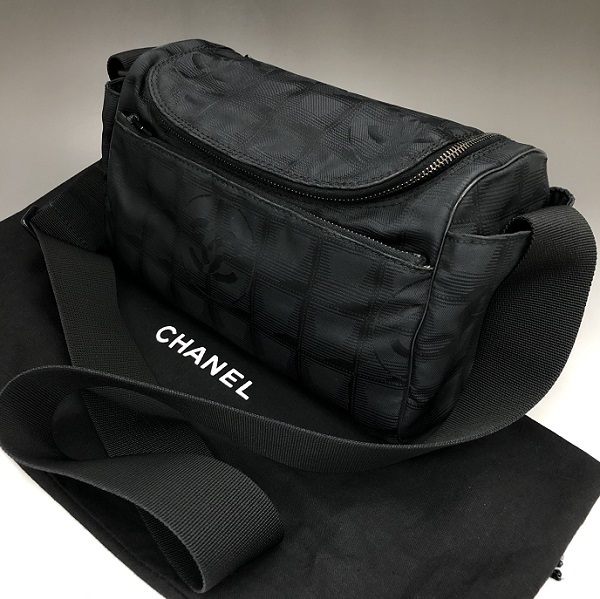 CHANEL シャネル ニュートラベルライン 斜め掛け ショルダー バッグ 