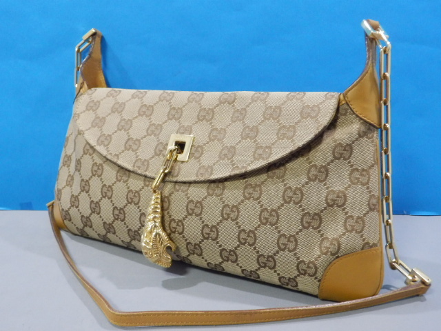 グッチ GUCCI 1円 GG GGキャンバス キャンバス 美品 トートバッグ Auth 