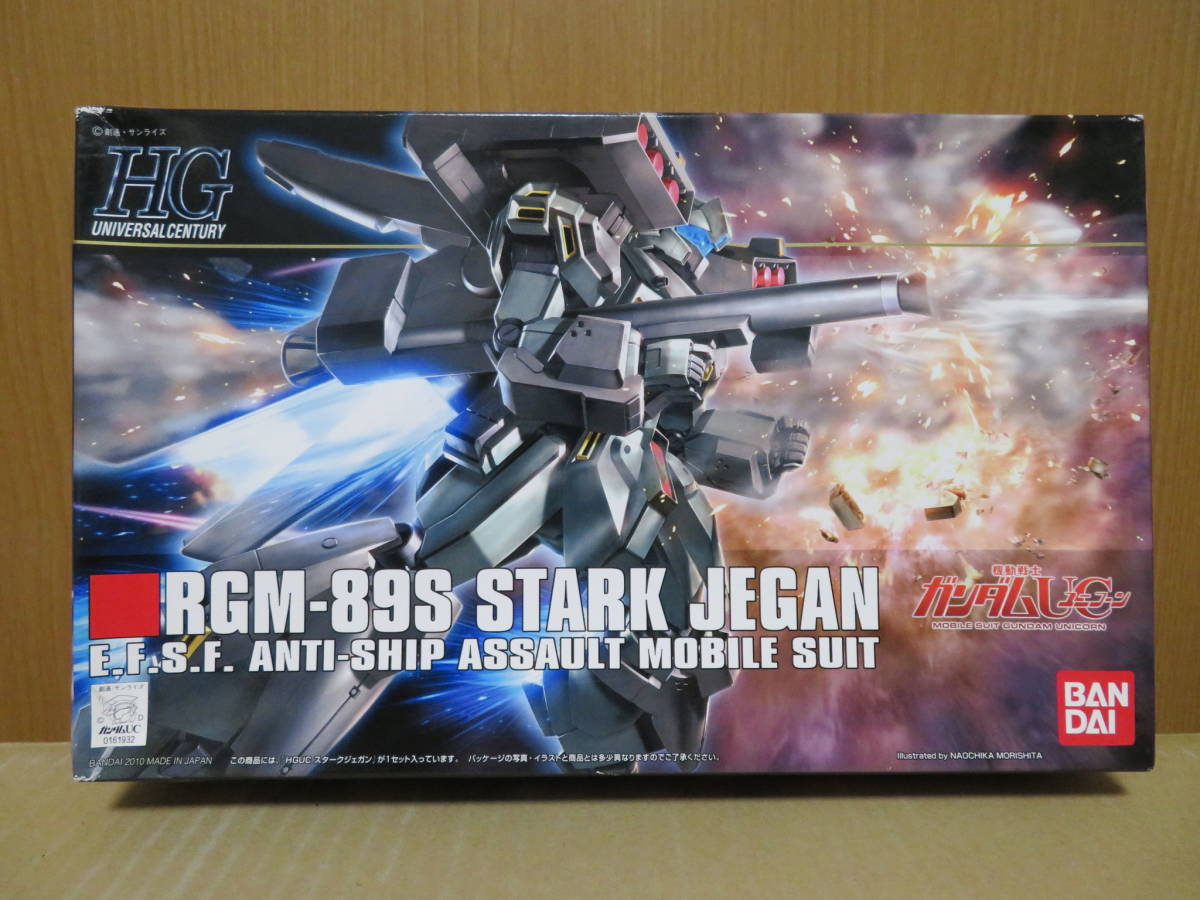 バンダイ ガンダムUC HGUC 1/144 RGM-89S スタークジェガン 未組立！53 HGUC RGM-89S 1&frasl;144 プロトスタークジェガン プレバン限定 Ｖｅｒ
