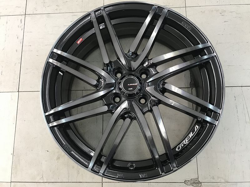 本物保証，限定SALE 展示品4枚セット ウェッズ レオニス グレイラ 17インチ 6.5J +42 4穴 PCD100 ライズ ロッキー ヤリス ルーミー アクア スイフト等(社外品)｜売買されたオークション情報、yahooの商品情報をアーカ 4穴