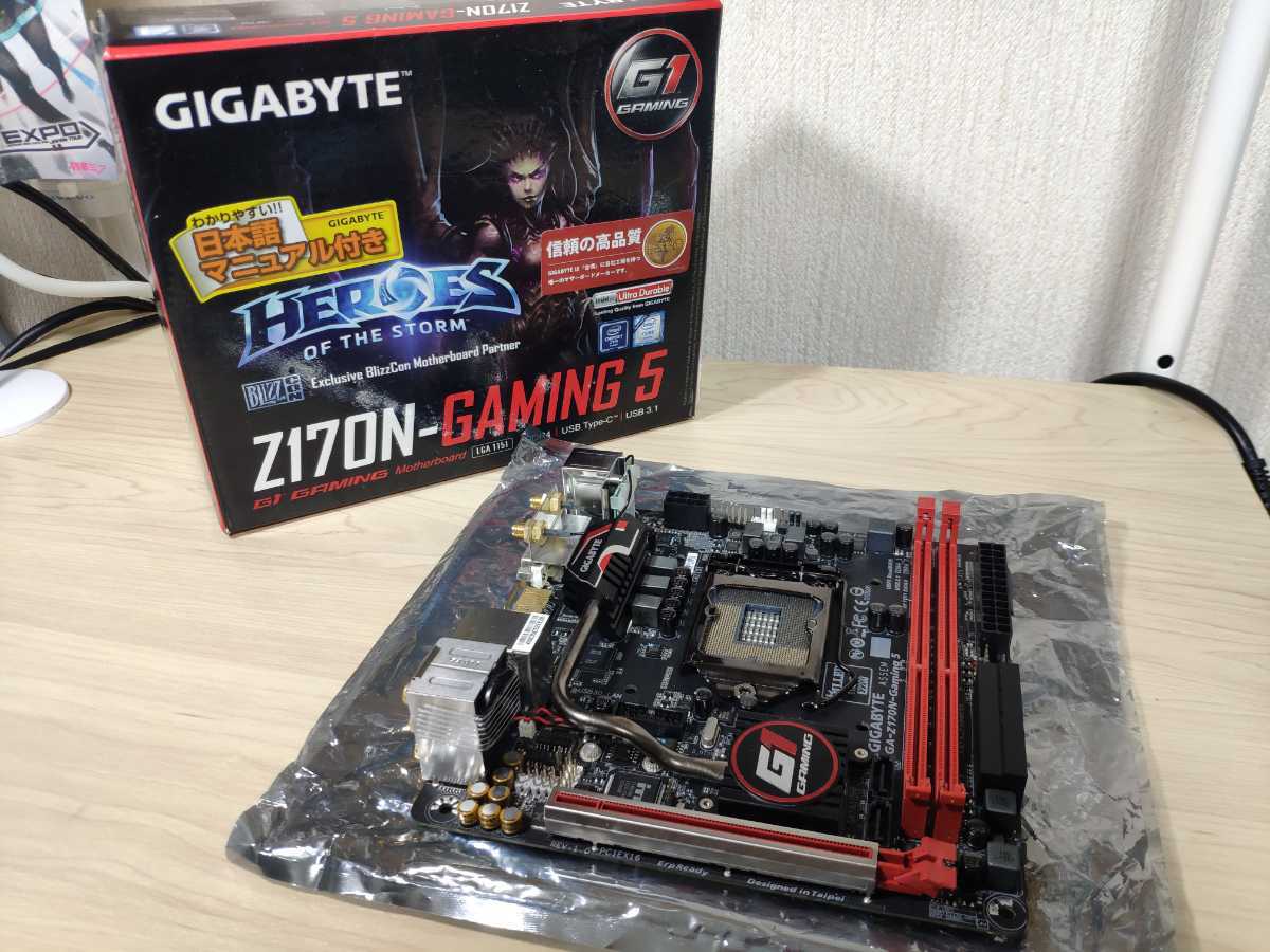 0 Gigabyte Motherboard GA-Z170N-Gaming Z170N-Gaming Review LGA1151