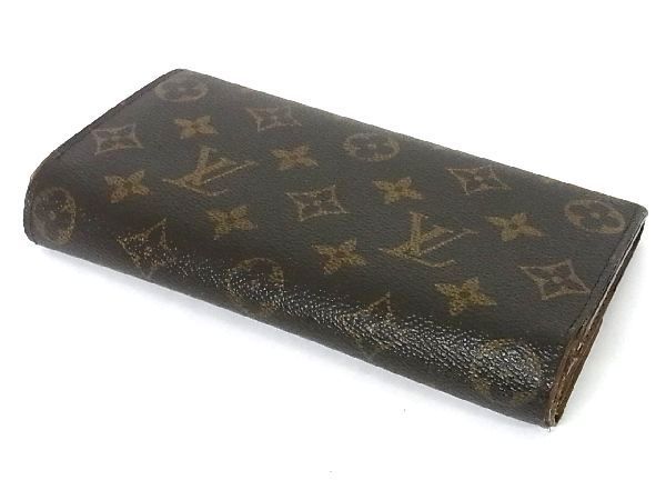 1円 LOUIS VUITTON ルイヴィトン M61734 モノグラム ポルトフォイユ