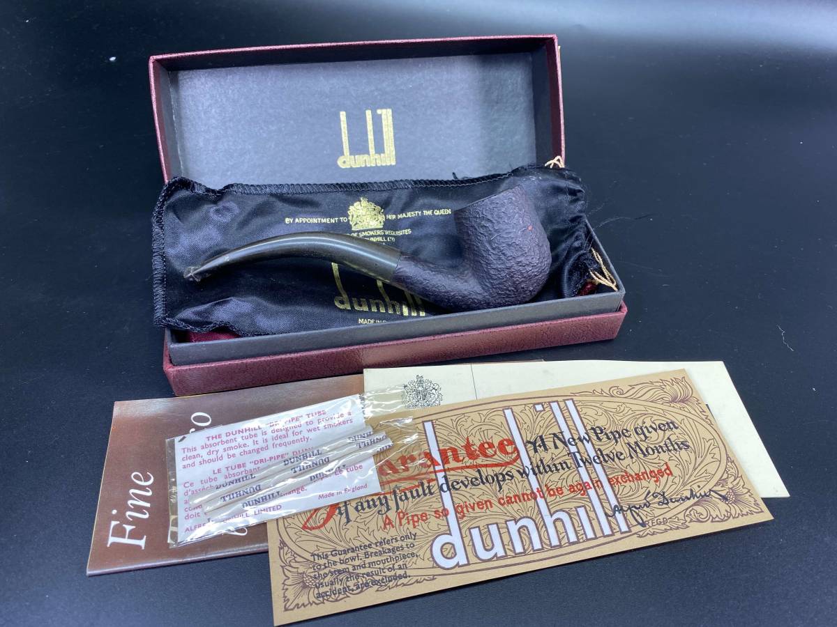 4＃D3/4018 ダンヒル DUNHILL SHELL BRIAR 56 F/T ④S パイプ 喫煙 箱
