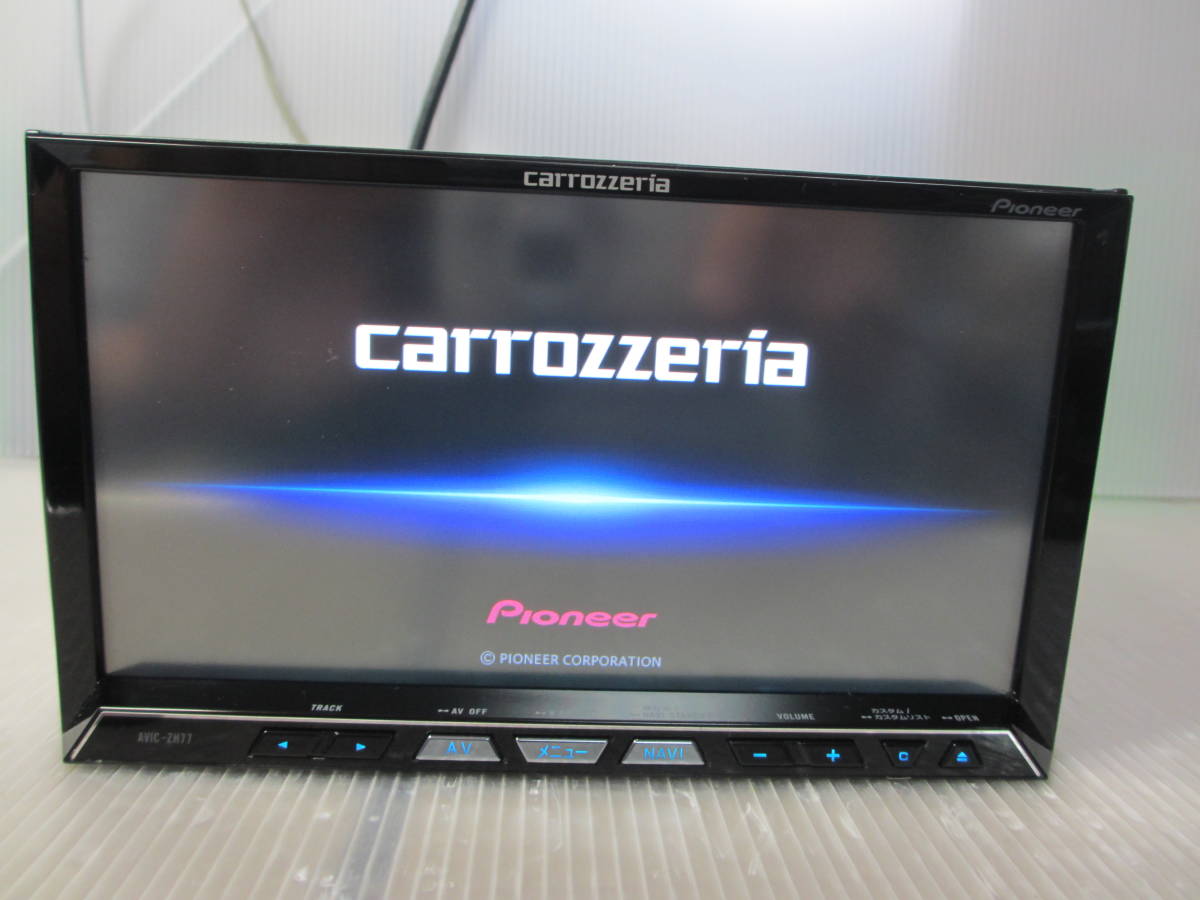 カロッツエリアHDDナビ、AVIC-ZH77，美品、ジャンク品 AVIC-ZH77