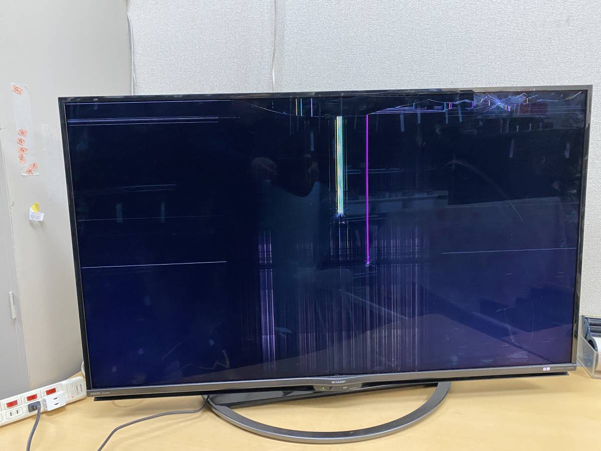 SHARP AQUOS 50インチ 液晶テレビ 4T-C50AN1 2019年製 液晶割れのため