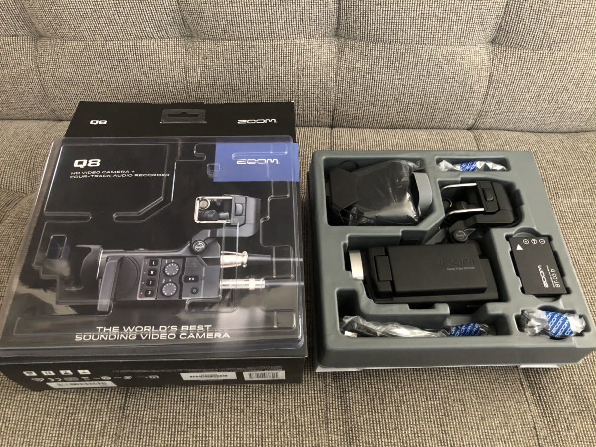豊富な，爆買い 美品！ZOOM Q8 ズーム HDビデオカメラ 4chオーディオ