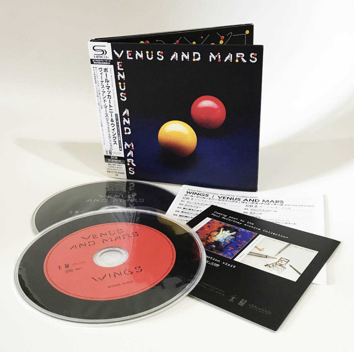 & Paul ヴィーナス Mars Venus MARS &ウイングス McCartney