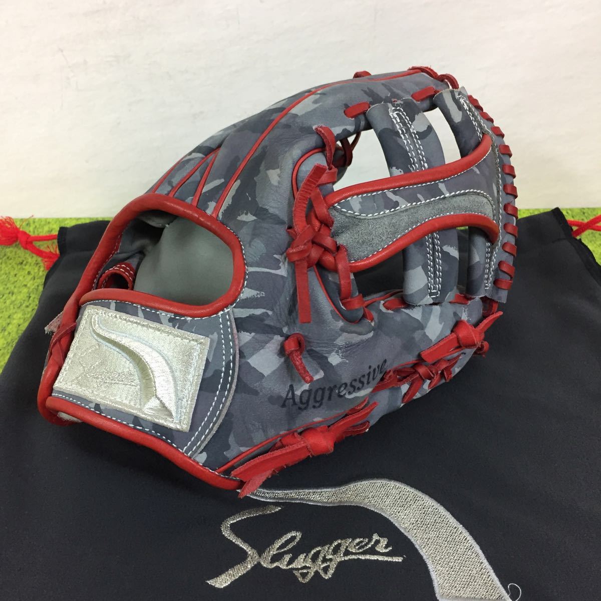 G-5283 久保田スラッガー Pro Model プロモデル オールスター 軟式 AS2018 内野手用 グラブ グローブ 野球 中古品