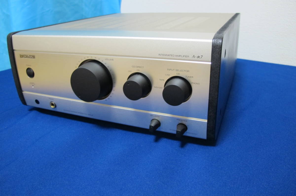 サンスイ プリメインアンプ SANSUI Aーα7 A-α7 メンテナンス品SANSUI