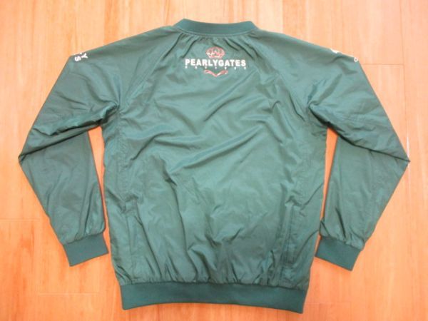 【PEARLY GATES】スニードジャック　インナー　3way　XL　グリーン 送料無料 試着のみ PEARLY GATES パーリーゲイツ 蓄熱 スニード
