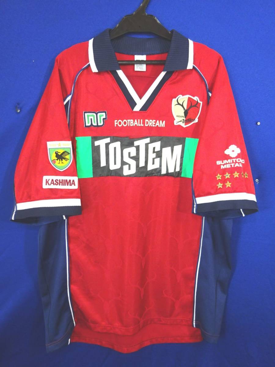 鹿島アントラーズ 正規品美品92年 ユニフォーム home エネーレ 92-94
