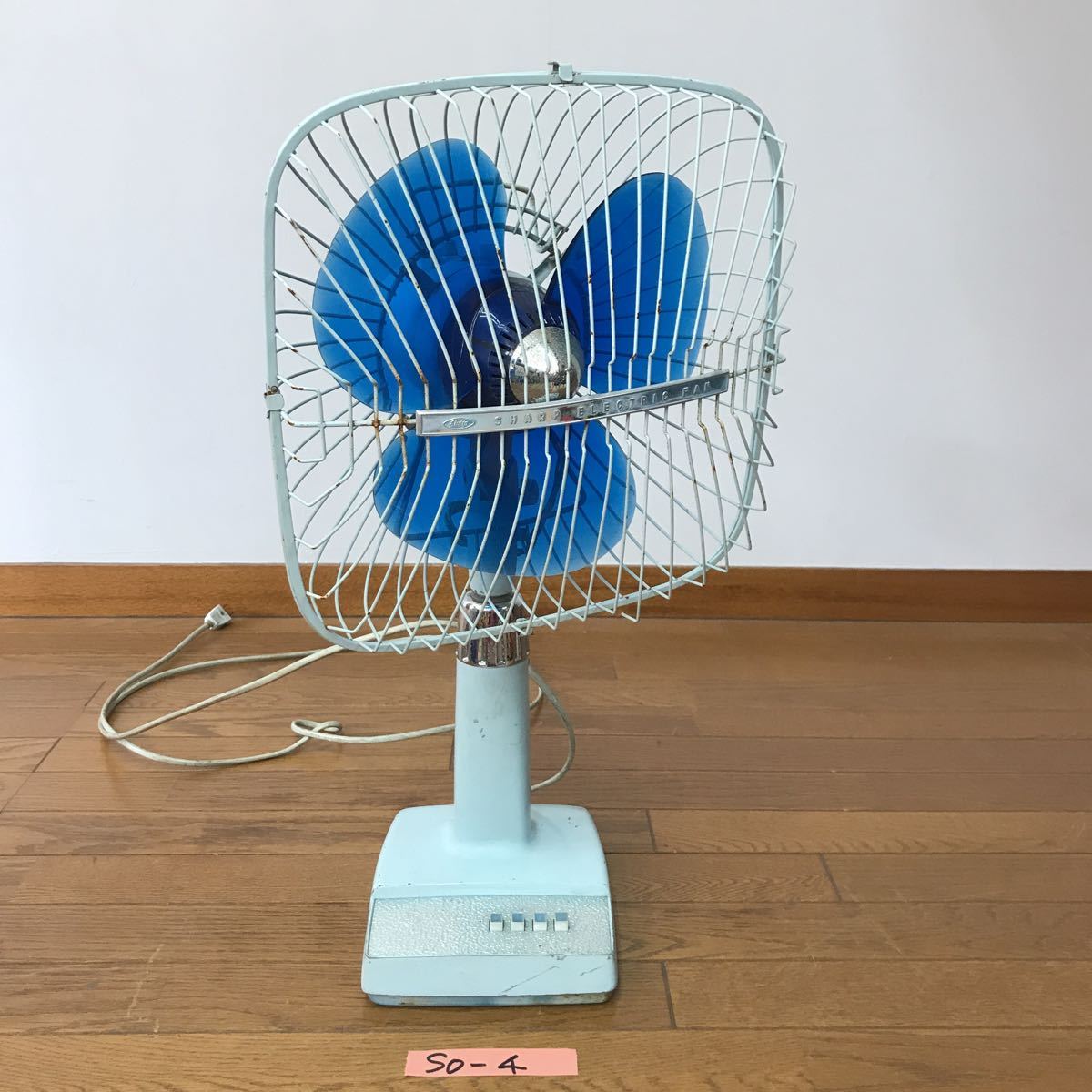 昭和レトロ扇風機 SHARP(HAYAKAWA) 実動 SHARPレトロ扇風機 シャープ 扇風機 レトロ HAYAKAWA 昭和レトロ 早川
