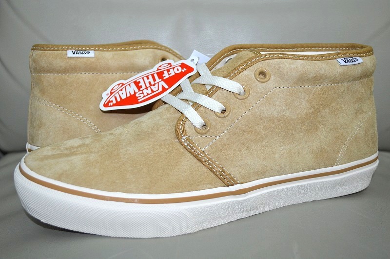 【新作入荷，爆買い】 VANS バンズ CHUKKA チャッカ SUEDE スエード レザー V49CF ミルクティ キャメル ベージュ 定番 US9 27センチ(27.0cm)｜売買されたオークション情報、yahooの商品情報をアーカイブ公開 - オークファン 27.0cm