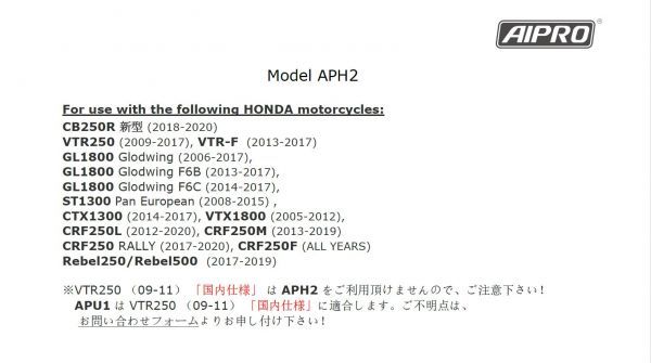 ホンダ シフトインジケーター APH2 【緑】AIpro（アイプロ） CB250R
