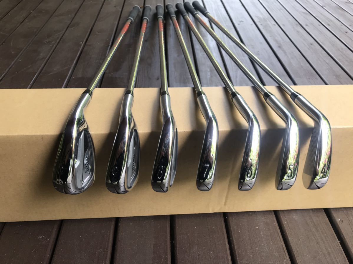 タイトリスト T100 4番～PW 7本 NSプロ モーダス3 ツアー105 S