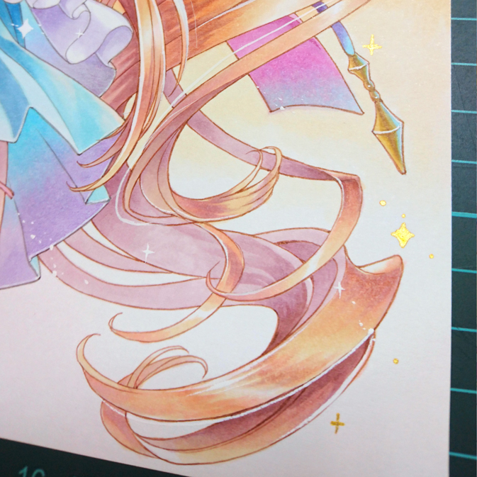 オリジナル☆同人☆手描きイラスト A4 原画(手描きイラスト)｜売買され