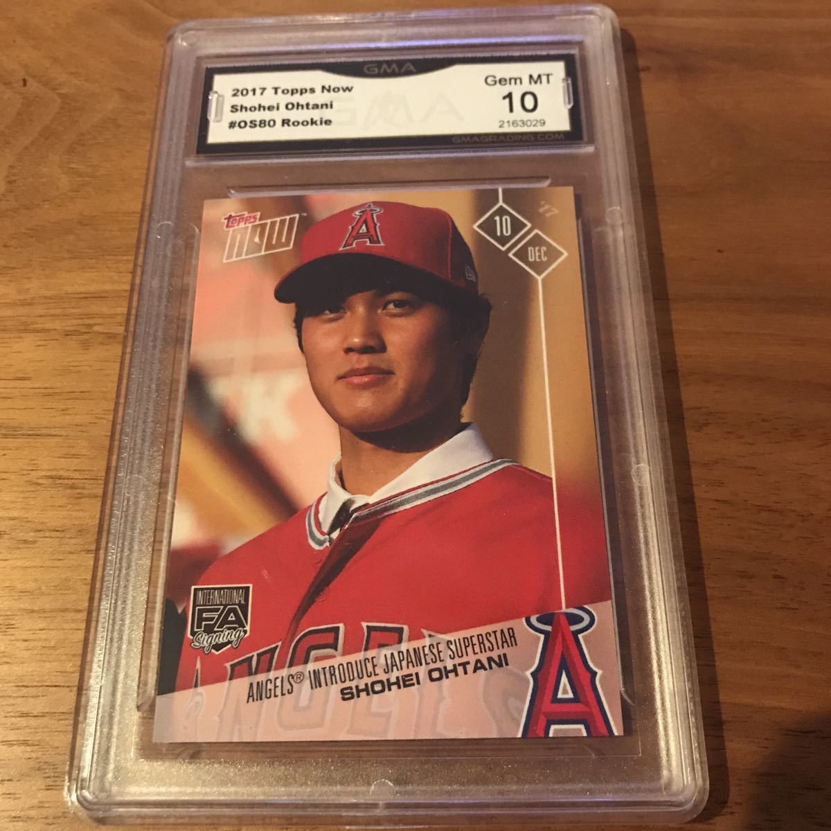 大谷翔平 Topps - 0 Now now topps メルカリ PSA10 ドジャース入団会見 