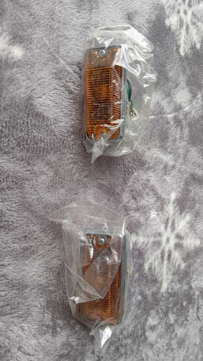 スズキアルト初期型ss30v ss40v サイド、フロントウインカー、クリアーカバー_1