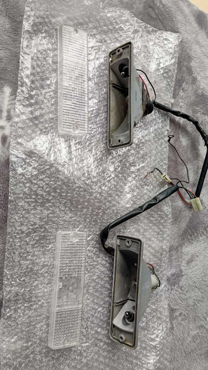 スズキアルト初期型ss30v ss40v サイド、フロントウインカー、クリアーカバー_3