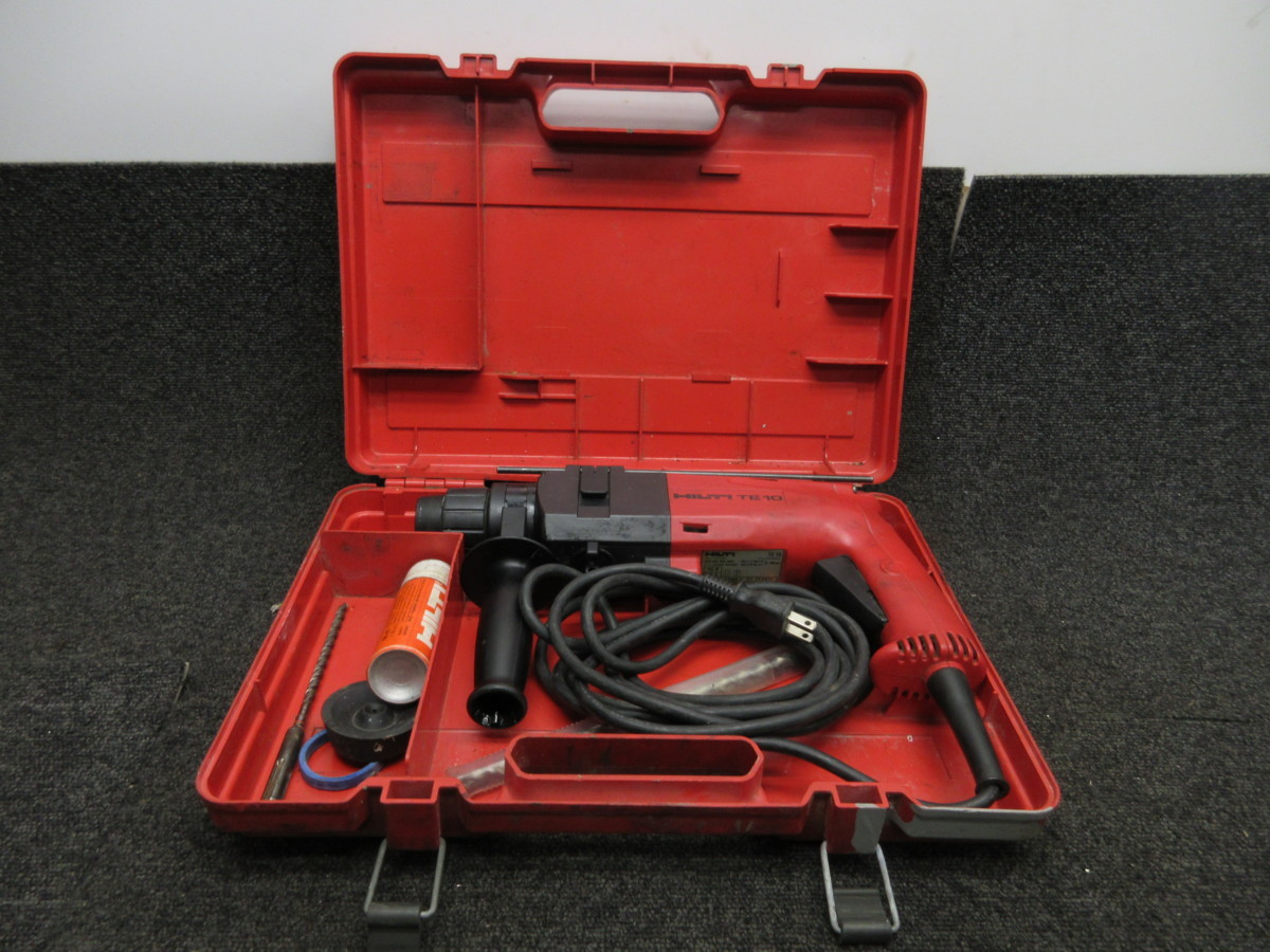 ハンマドリル HILTI 100V TE10 ケース付 SDSプラス (ヒルティ) TE te10 