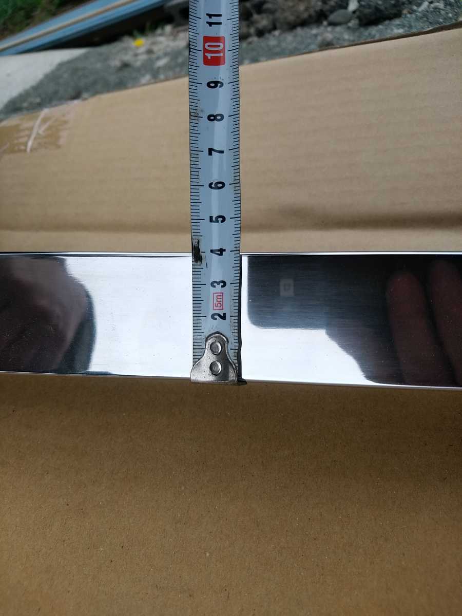 中古　大型用ステンレス製おこしナンバーフレーム③_4