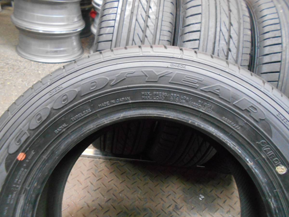 195⁄65R15 GOODYEAR EAGLERVS 中古夏タイヤ4本セット グッドイヤー