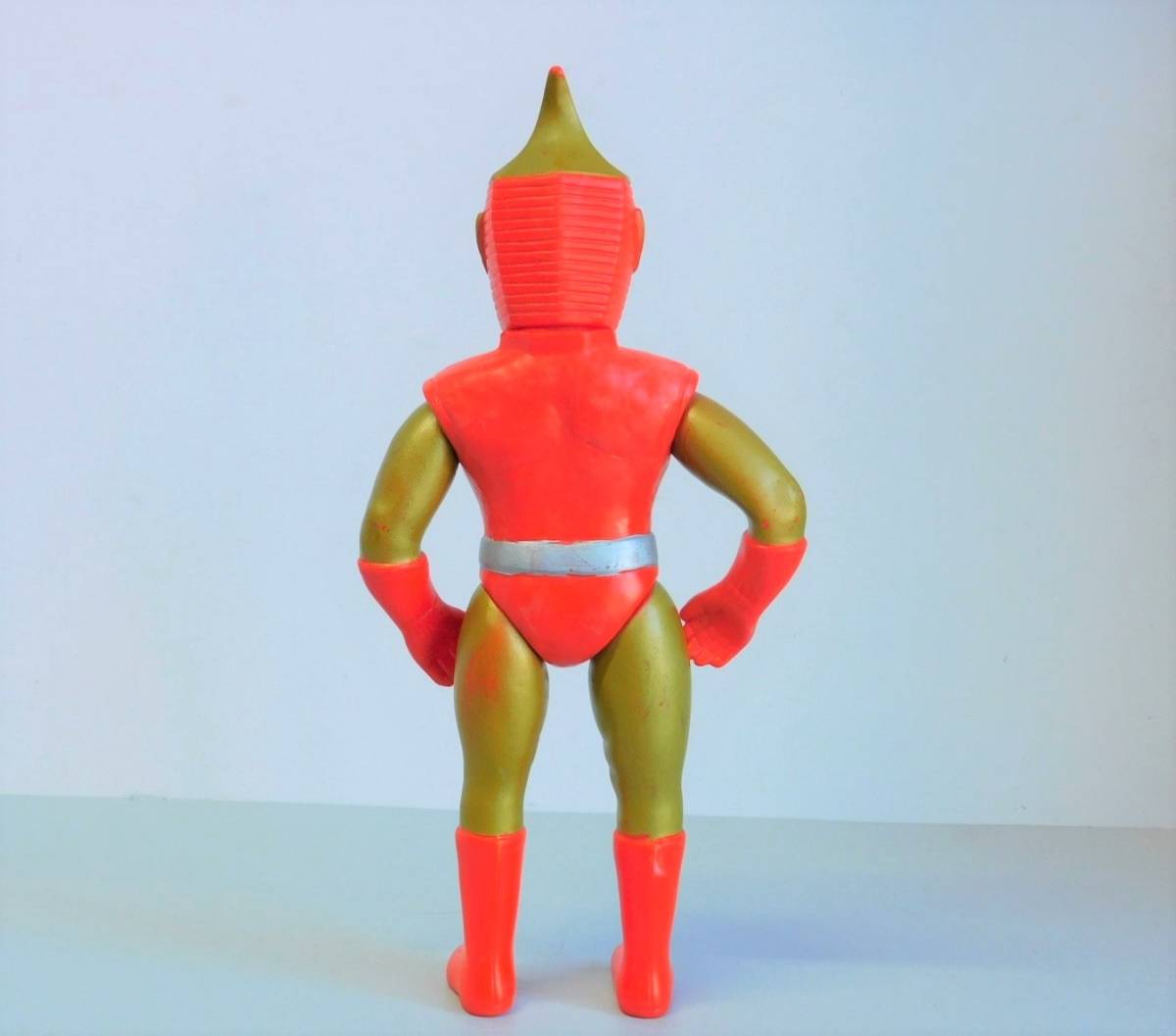 箱入り】当時物 マスダヤ スペクトルマン ソフビ 増田屋 宇宙猿人ゴリ  