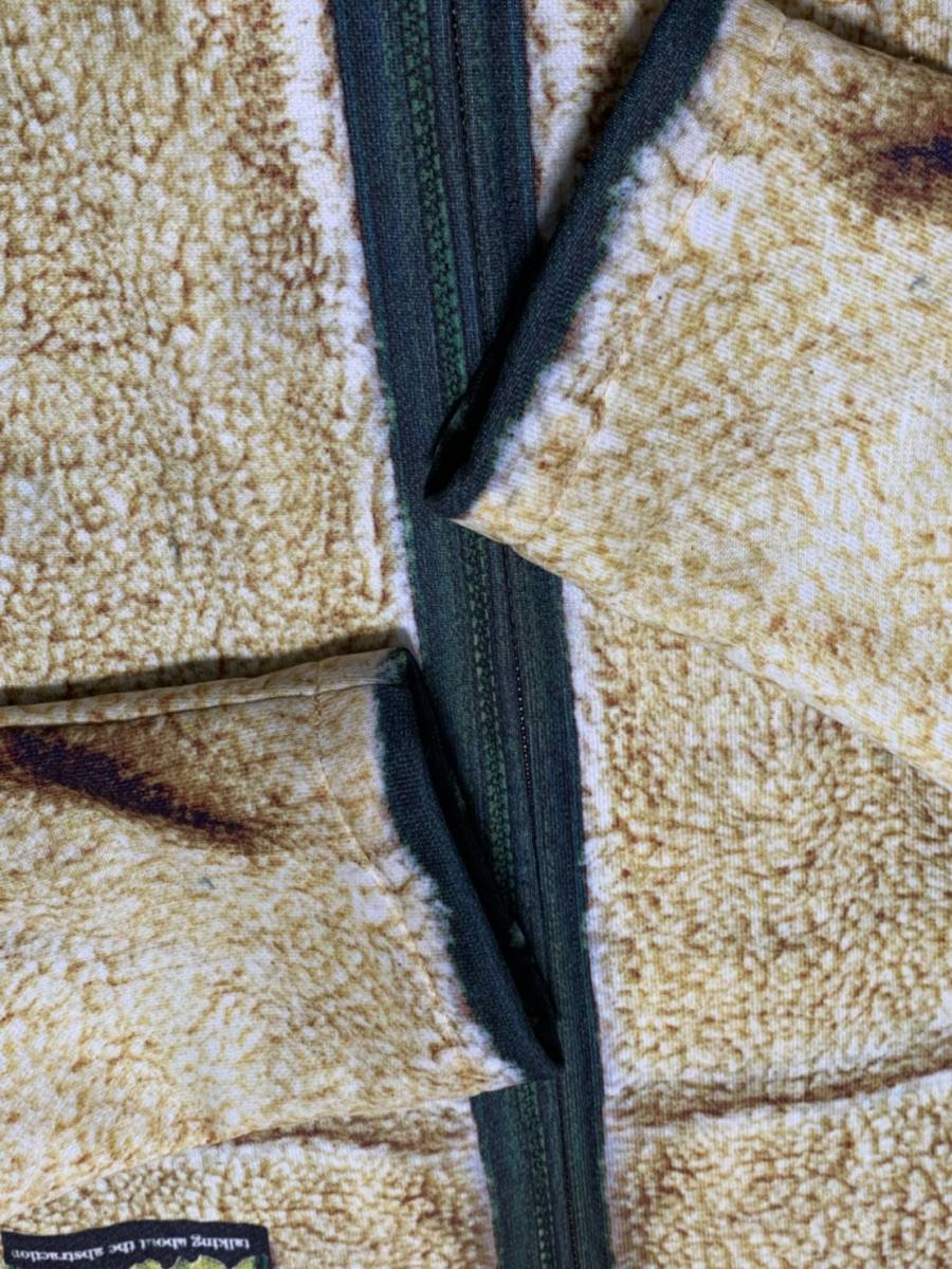 【名作】美品 TATA トーキングアバウト トラックジャケット L フリース 美品☆ [TALKING ABOUT THE ABSTRACTION] TATA ボアフリース転写