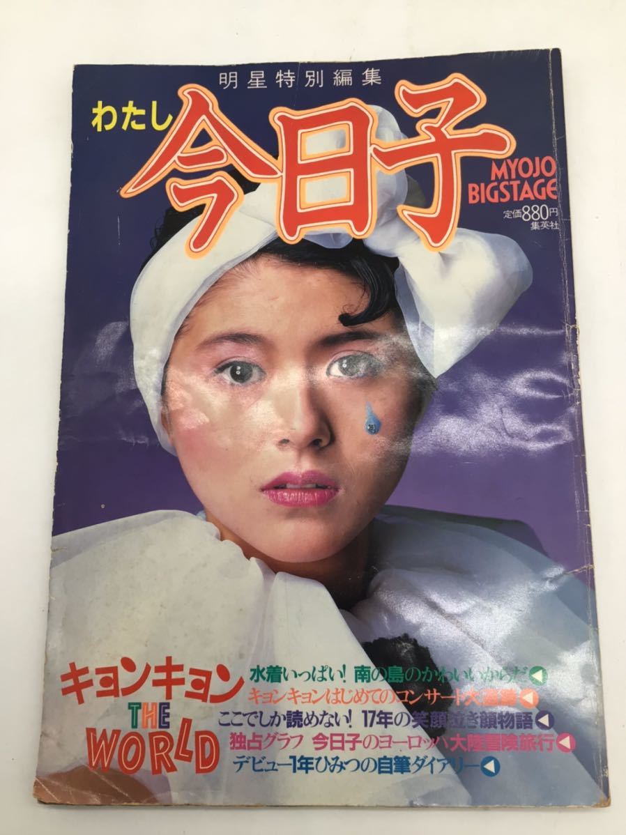 小泉今日子 写真集 明星特別編集 わたし今日子 1983年/昭和レトロ