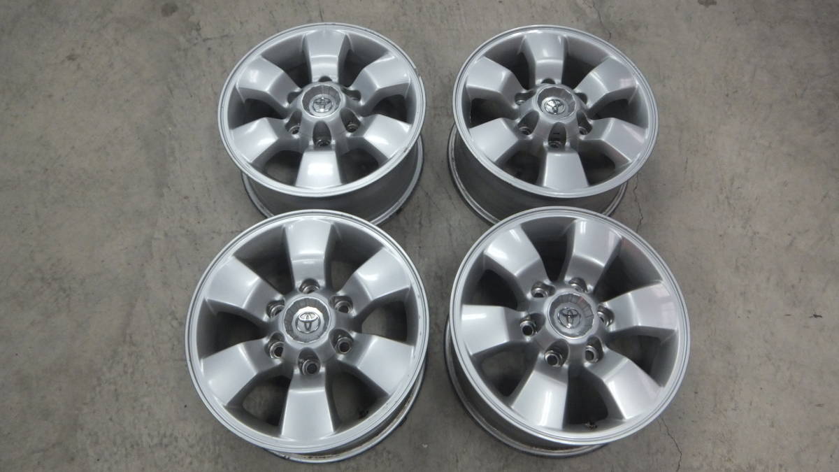 美品 215系 ハイラックス サーフ 純正 16x7J+30 139.7-6H 16インチ 