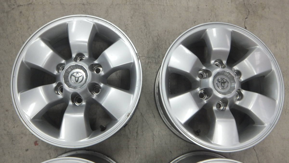 美品 215系 ハイラックス サーフ 純正 16x7J+30 139.7-6H 16インチ 