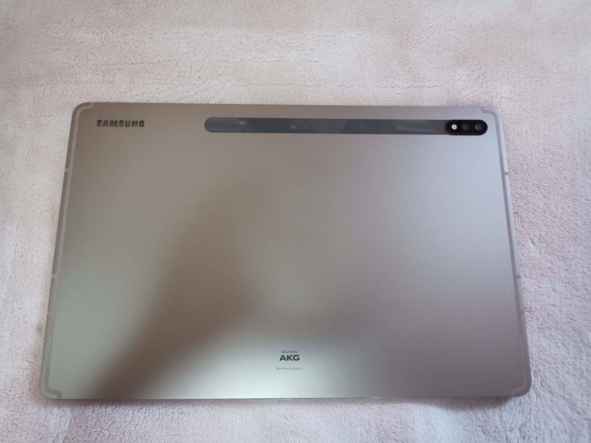 中古美品 Samsung Galaxy Tab S7Plus SM-T976B LTE＆5G 8GB 256GB Snapdragon 865+ Mystick Bronze　おまけ付き_3