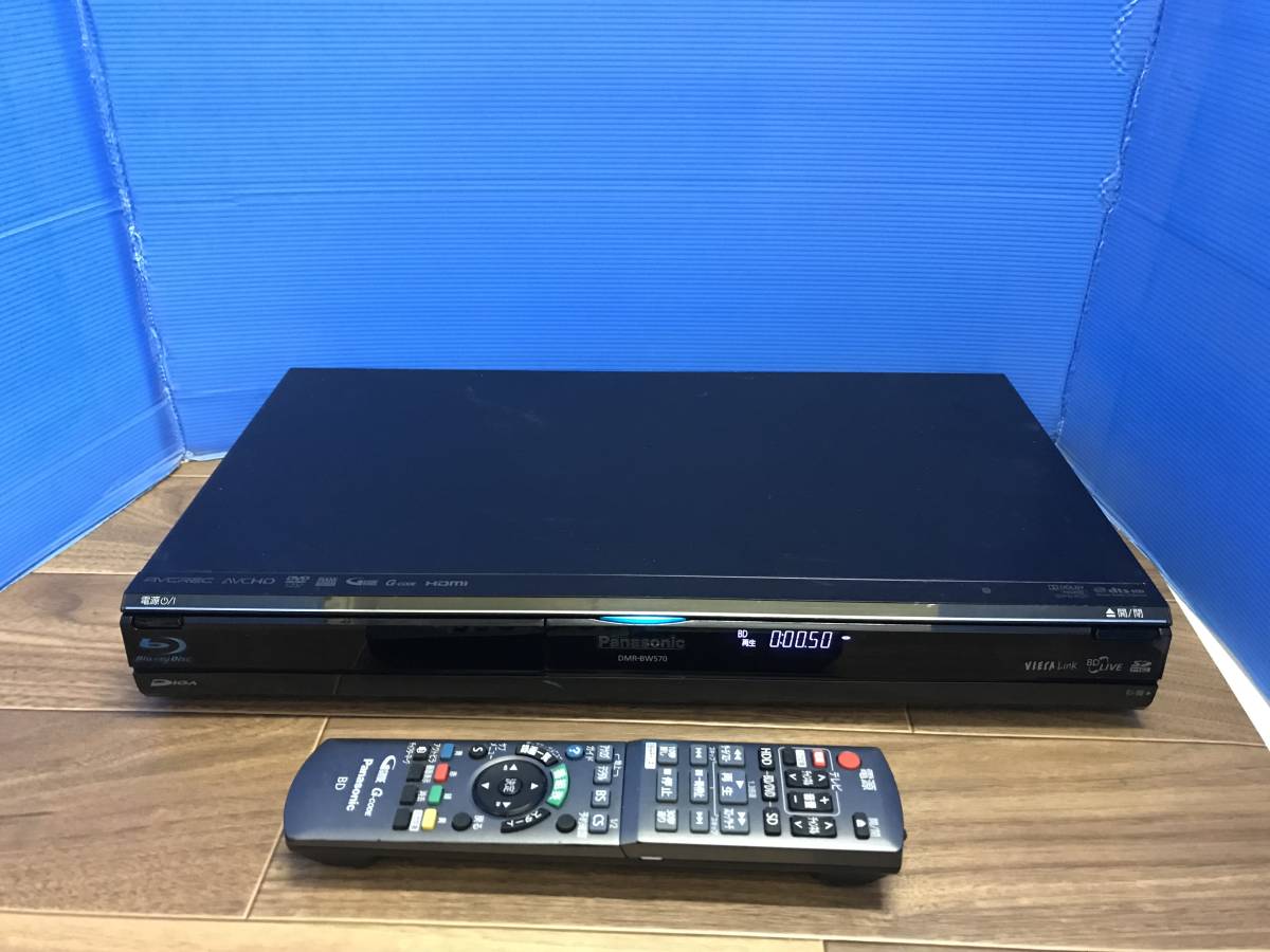 【定番，限定セール】 パナソニック ブルーレイレコーダーDMR-BW570 リモコン付 品K-9901(シャープ)｜売買されたオークション情報、yahooの商品情報をアーカイブ公開 - オークファン シャープ